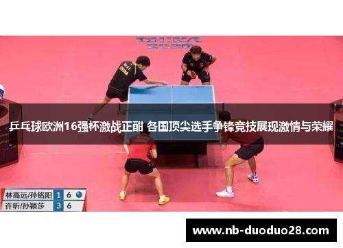 乒乓球欧洲16强杯激战正酣 各国顶尖选手争锋竞技展现激情与荣耀